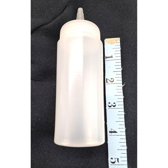 Plastic Squeeze Bottles With Caps New 4 Ounce Food Grade Lot 18 Paint Icing Soap - Picture 4 of 4